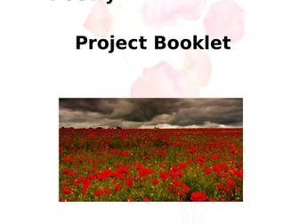 World War One War Poetry Project Booklet