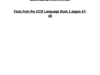 OCR Communicating Information and Ideas - full paper