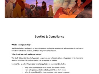 Social Psychology - Compliance