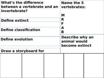 Classification Revision