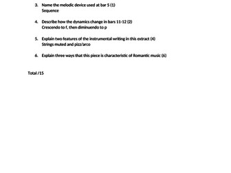 Berlioz Symphonie Fantastique Listening Questions