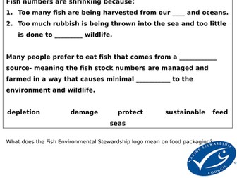 Sustainability of fish research booklet