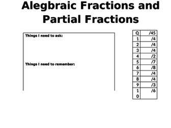 Pure 2 Chapter 1 Past paper Exam Practice Booklet