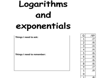 Pure 1 Logs and Exponential Functions