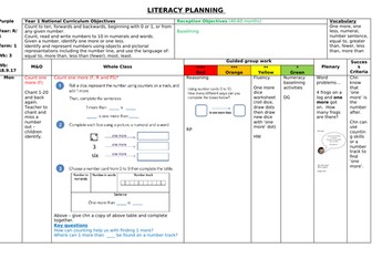 Reception / Year 1 White Rose numeracy planning and resources - Autumn term 1; week 2