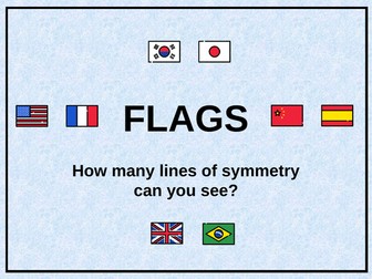 Flag Symmetry PowerPoint