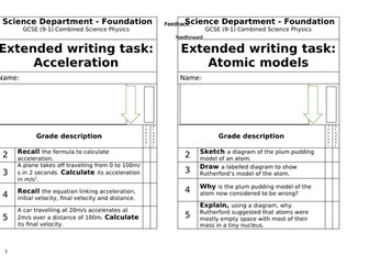 GCSE Combined Science Physics
