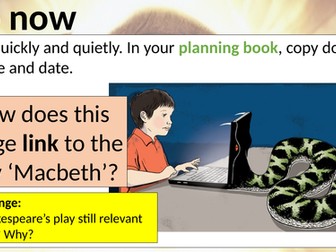 Shakespeare ('Macbeth') - Act Two