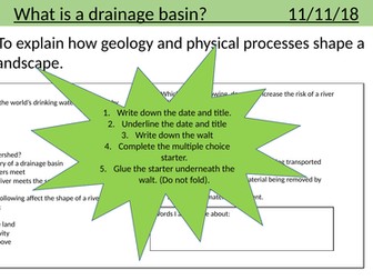 What is a drainage basin?