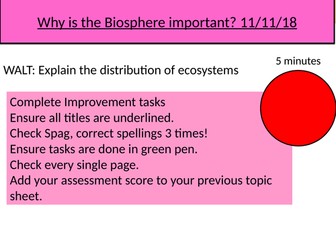 The importance of Biomes