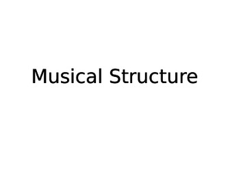 Musical Structures