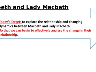 The Relationship between Macbeth and Lady Macbeth