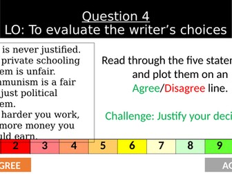Language Paper 1 - Question 4