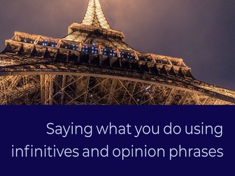 Qu'est-ce que tu fais? Dynamo 1 Module 1 Unit 5