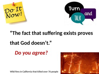 Christian Responses to the Problem of Suffering - a PPT lesson