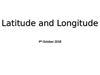 latitude and longitude powerpoint