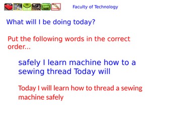 Threading a sewing machine (Bernina 1008)
