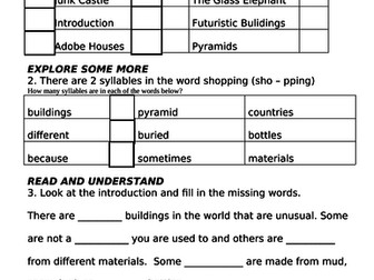 Reading Comprehension Bundle (8)