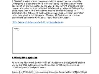Human impact on the environment wjec 3.6