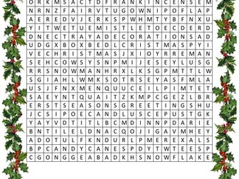 Christmas Wordsearch