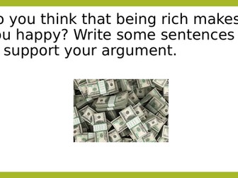 Discussion/ PSHE slides