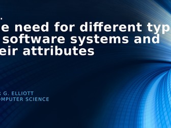 Different Software Systems (A-Level Computer Science)