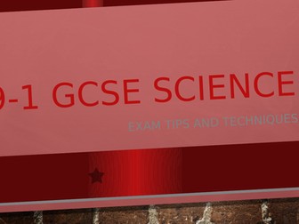 Exam techniques in science (biology focused) for new 9-1 GCSE Edexcel