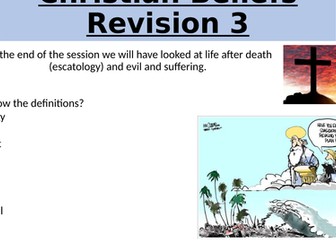 EDEXCEL B RS Christian Beliefs Revision Powerpoints