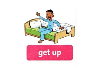 Daily routine and time telling for young ESL learners