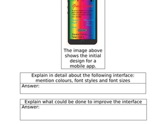 BTEC Digital Information Tech - Component 1Learning Aim A - Design