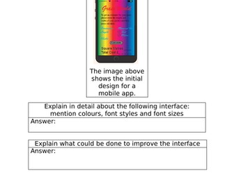 BTEC Digital Information Tech - Component 1Learning Aim A - Design