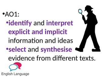 AQA Assessment Objective Posters - GCSE Lit and Lang