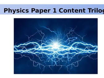 Physics Paper 1 AQA Revision PowerPoint (new 9-1 GCSE)