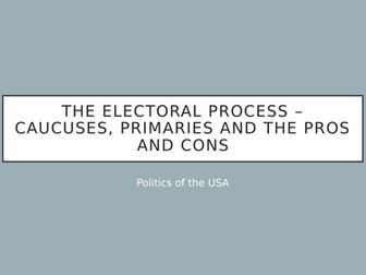 AQA - US primary and caucuses
