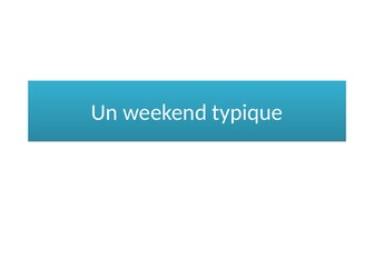 Mon Weekend
