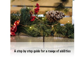 Christmas Wreath Making Instructions