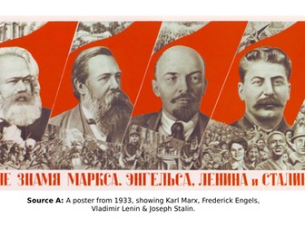 Post 16- fully resourced- Stalin's cult of personality and foreign policy