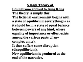 Narrative explained using example