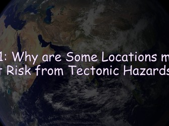 Revision Quiz Questions for tectonic processes and hazards - A Level Geography
