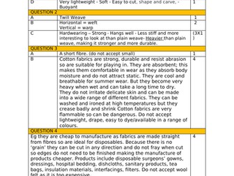 GCSE Design & Technology EDEXCEL 9 -1 Mock Exam