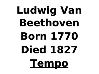 Beethoven Music Display