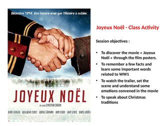 Study Booklet on Film Joyeux Noel