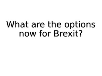 Real Brexit Channel 4 debate sheet