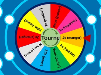 French regular verbs present -er