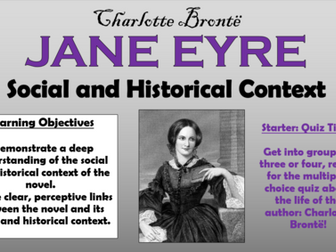 Jane Eyre - Social and Historical Context!