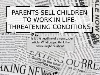 The Chimney Sweeper by William Blake