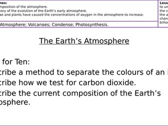 The Earth's Early Atmosphere