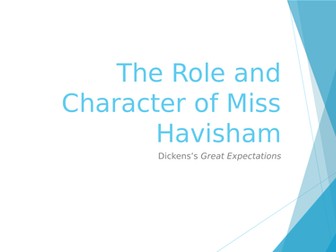 The Role and Character of Miss Havisham