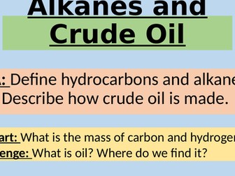 AQA Topic C2 - C9 Crude Oil and Fuels
