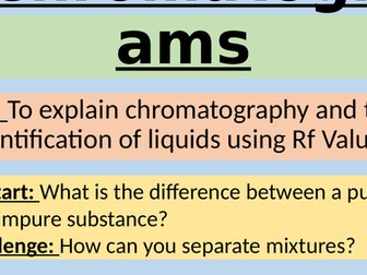 AQA Topic - Chemical Analysis C10